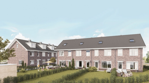 Visualisation of the future residential project „Eulenhof“ in Krostitz