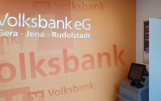Volksbank eröffnet neuen Bankstandort auf mehr als 20 m² Mietfläche in Gera
